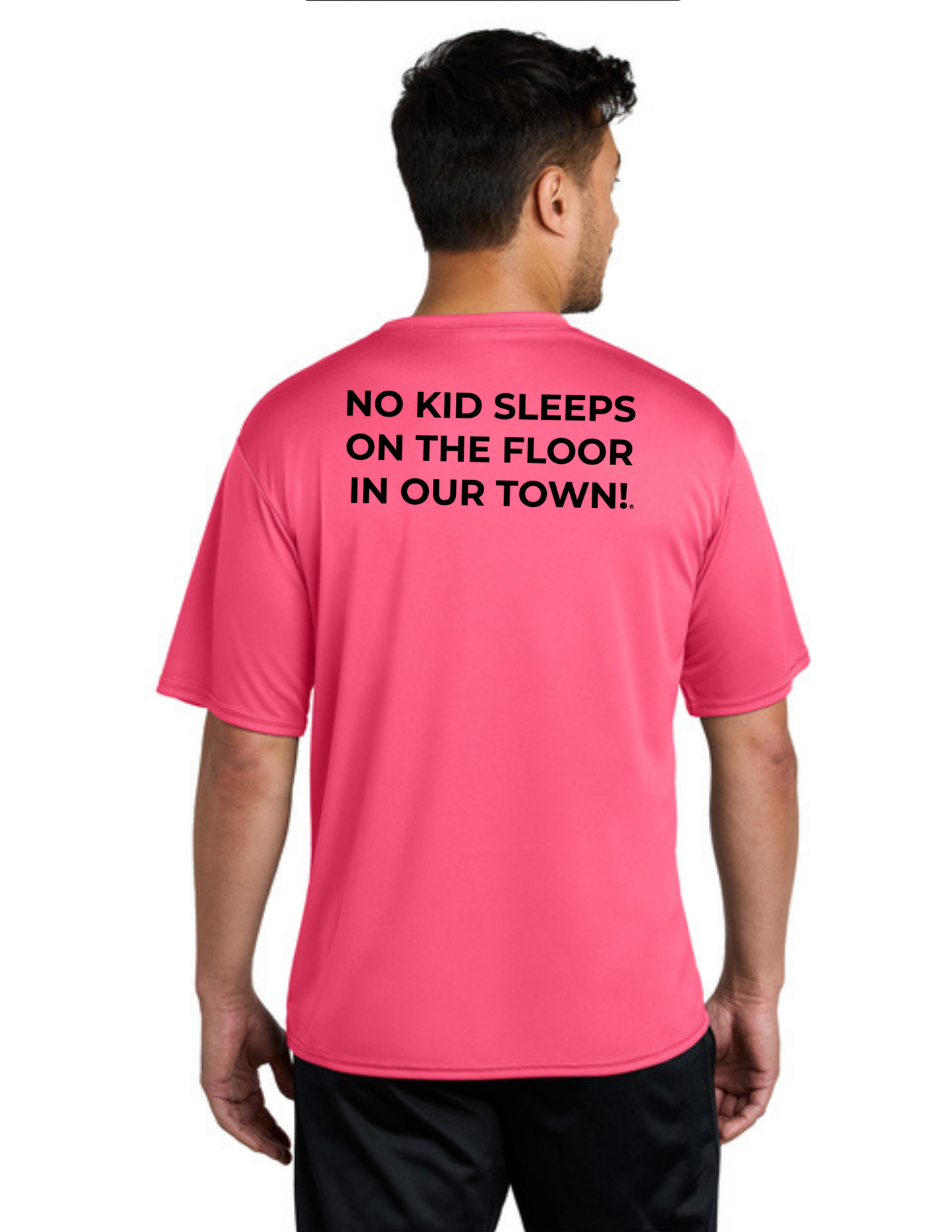 LEGACY - Short Sleeve UV Performance Shirt (NEON PINK) - "SHELDON" LOGO