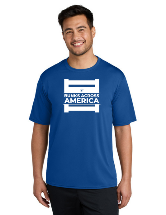BAA 2025 - ADULT'S Performance UV Short Sleeve - "Official BAA Logo" (TRUE ROYAL)