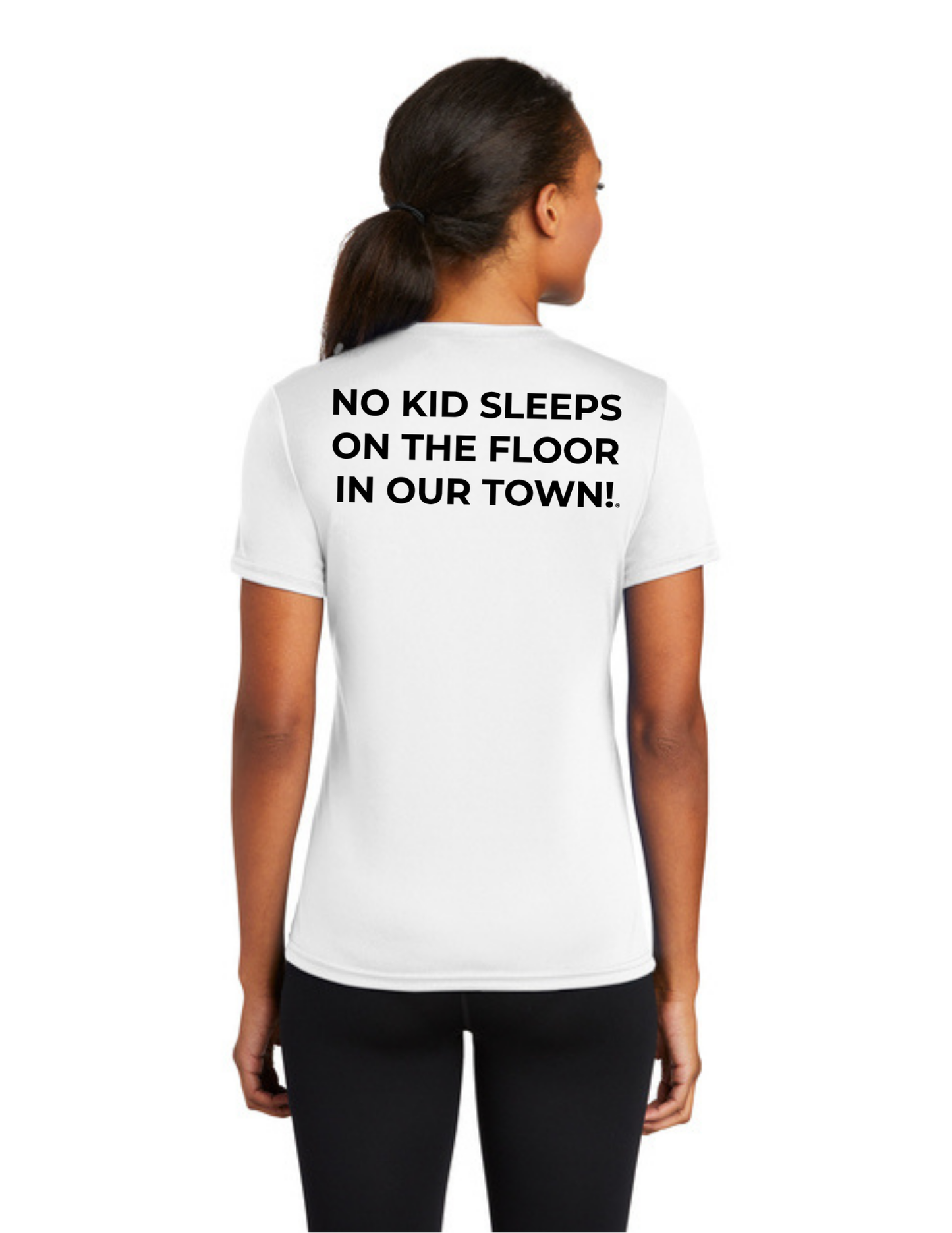 BAA 2025 - WOMEN'S Performance UV Short Sleeve - "Official BAA Logo" (WHITE)