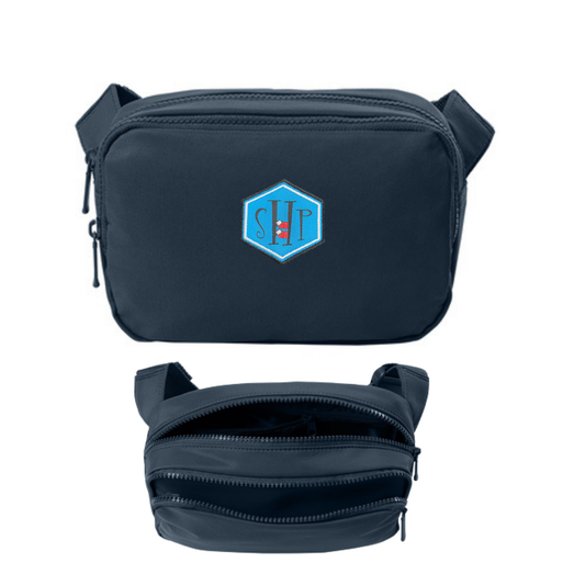 Port Authority - Matte Dual-Compartment Crossbody Bag (RIVER BLUE NAVY)