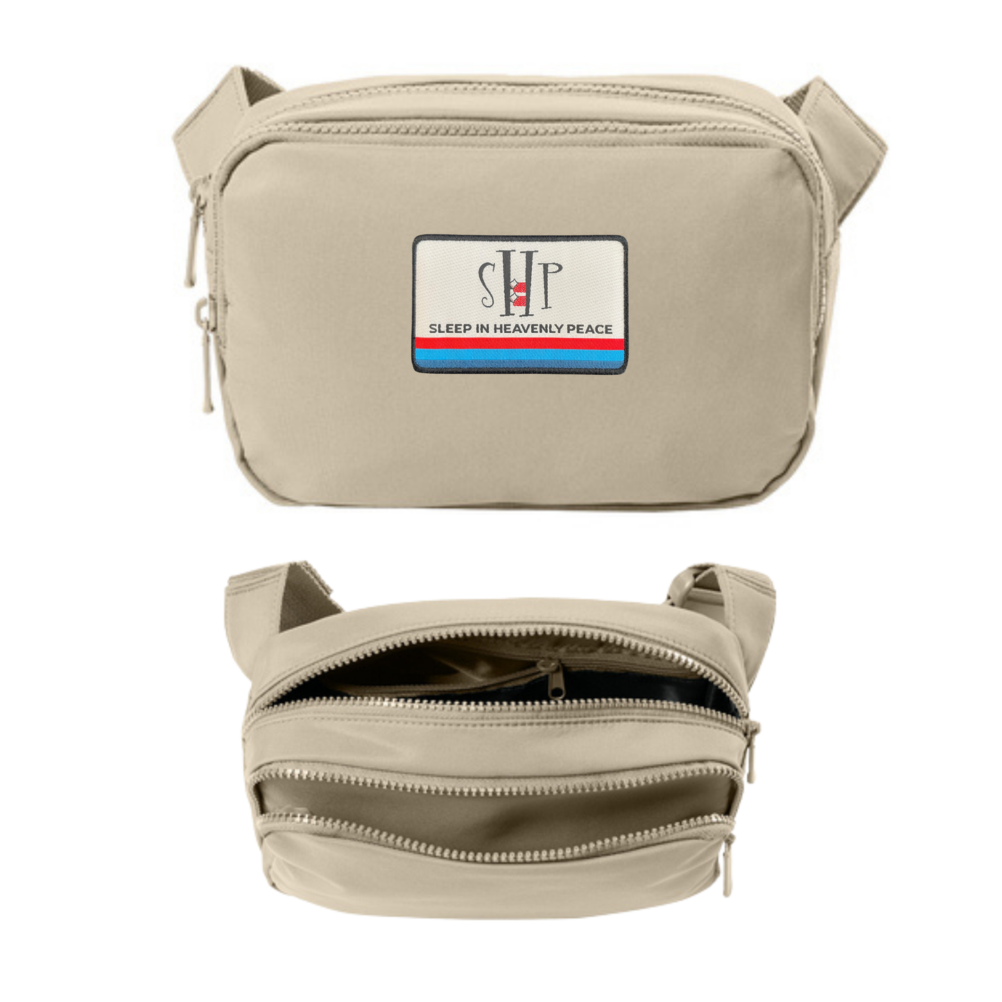 Port Authority - Matte Dual-Compartment Crossbody Bag (SAHARA)
