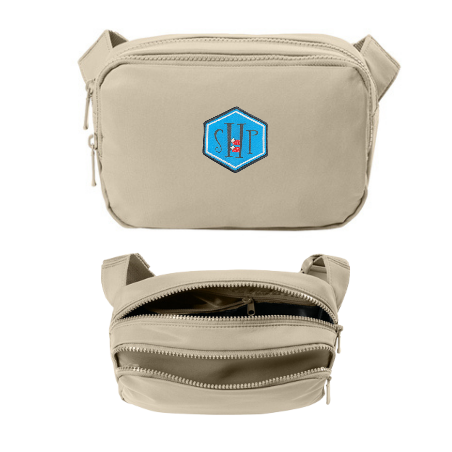 Port Authority - Matte Dual-Compartment Crossbody Bag (SAHARA)