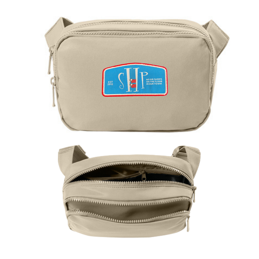 Port Authority - Matte Dual-Compartment Crossbody Bag (SAHARA)