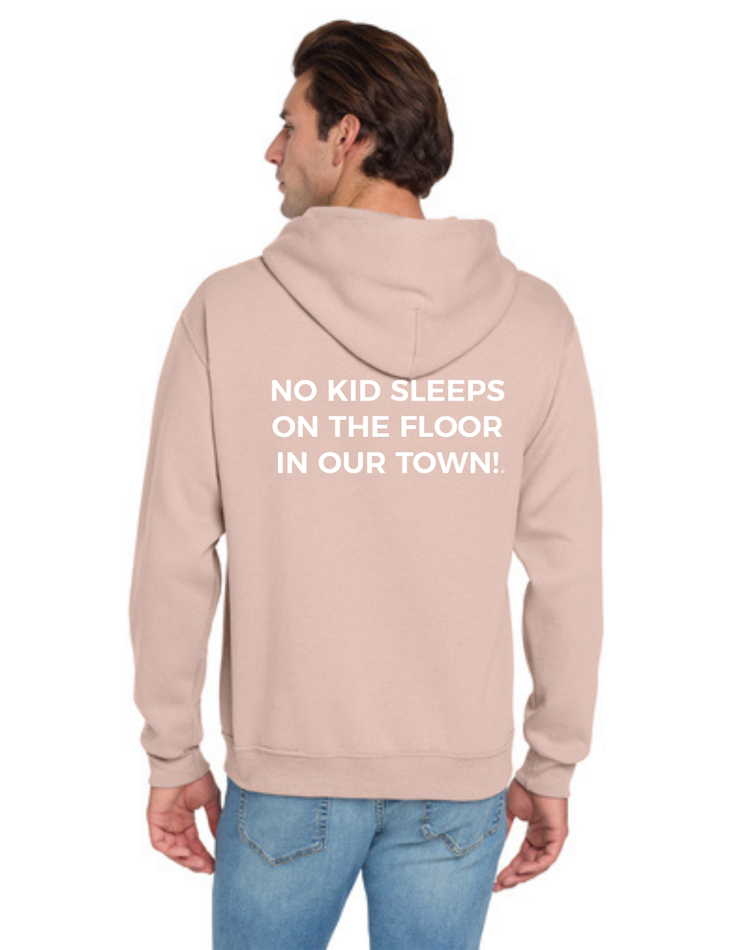 BAA 2025 - ADULT Hoodie - "Headboard Logo" (BLUSH PINK)