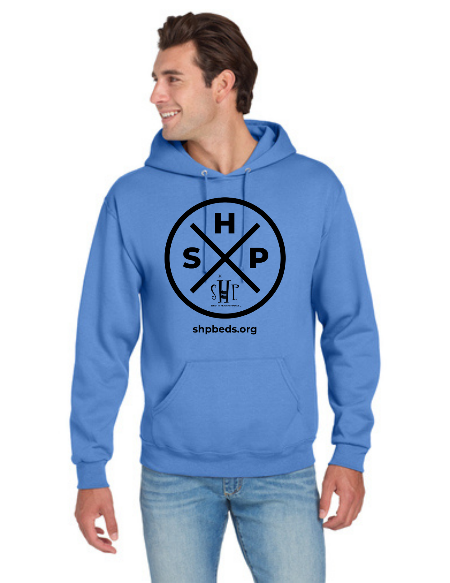LEGACY - Hoodie (COLUMBIA BLUE) - “SLEEP CIRCLE” LOGO
