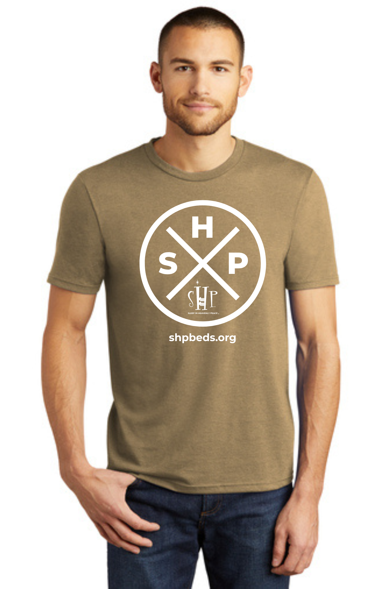 LEGACY - Short Sleeve (COYOTE BROWN) - “SLEEP CIRCLE” LOGO
