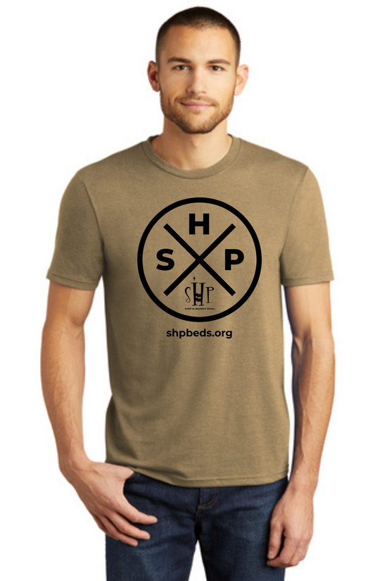 LEGACY - Short Sleeve (COYOTE BROWN) - “SLEEP CIRCLE” LOGO
