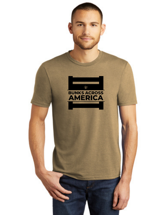 BAA 2025 - ADULT Short Sleeve - "Official BAA Logo" (COYOTE BROWN)