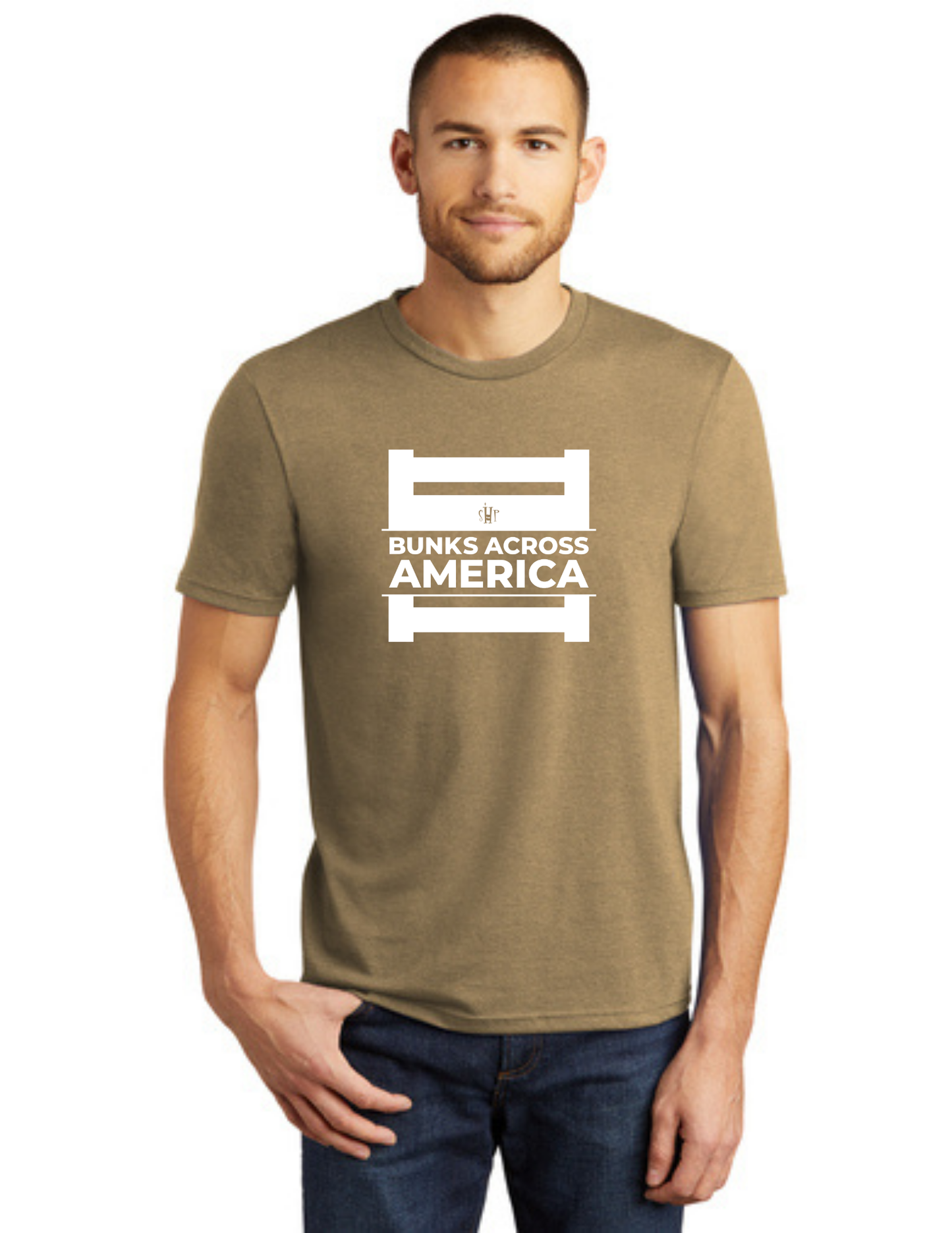 BAA 2025 - ADULT Short Sleeve - "Official BAA Logo" (COYOTE BROWN)