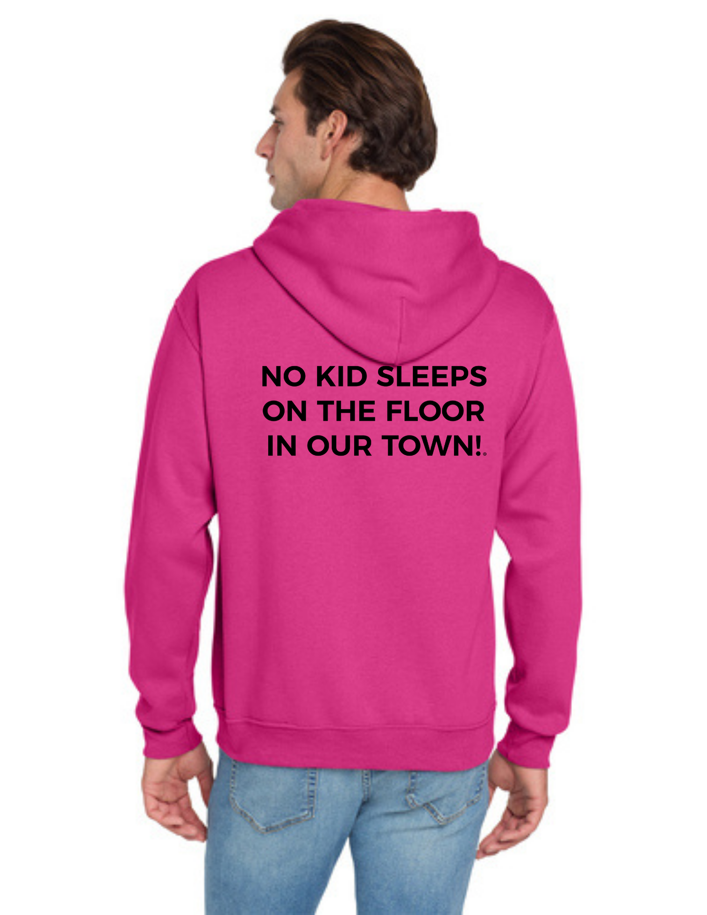 BAA 2025 - ADULT Hoodie - "Headboard Logo" (CYBER PINK)