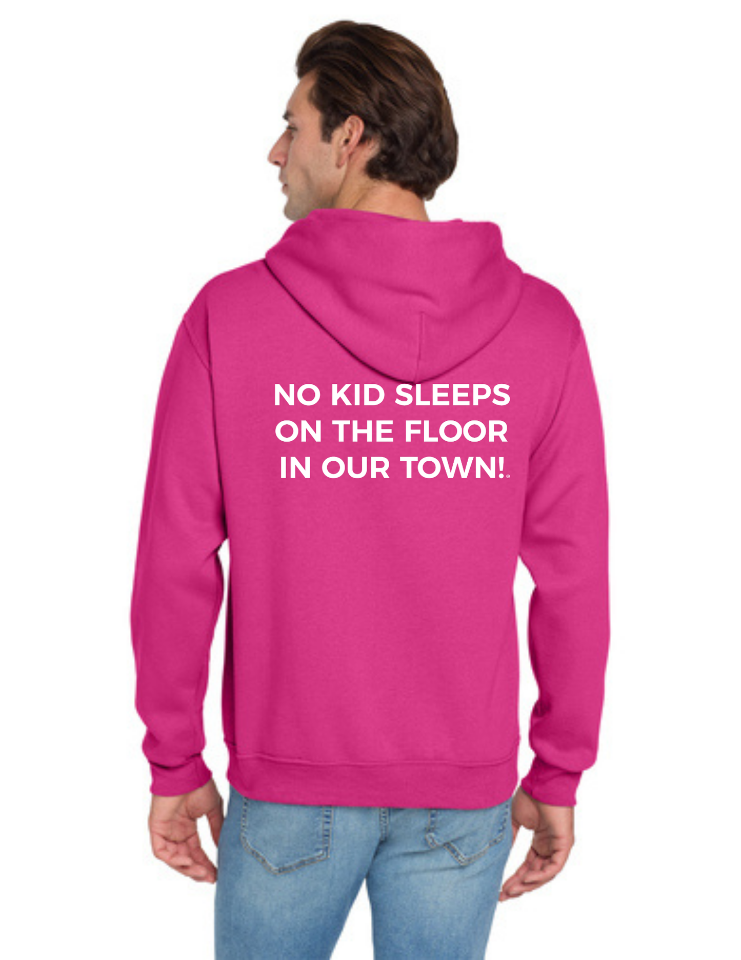 BAA 2025 - ADULT Hoodie - "Headboard Logo" (CYBER PINK)