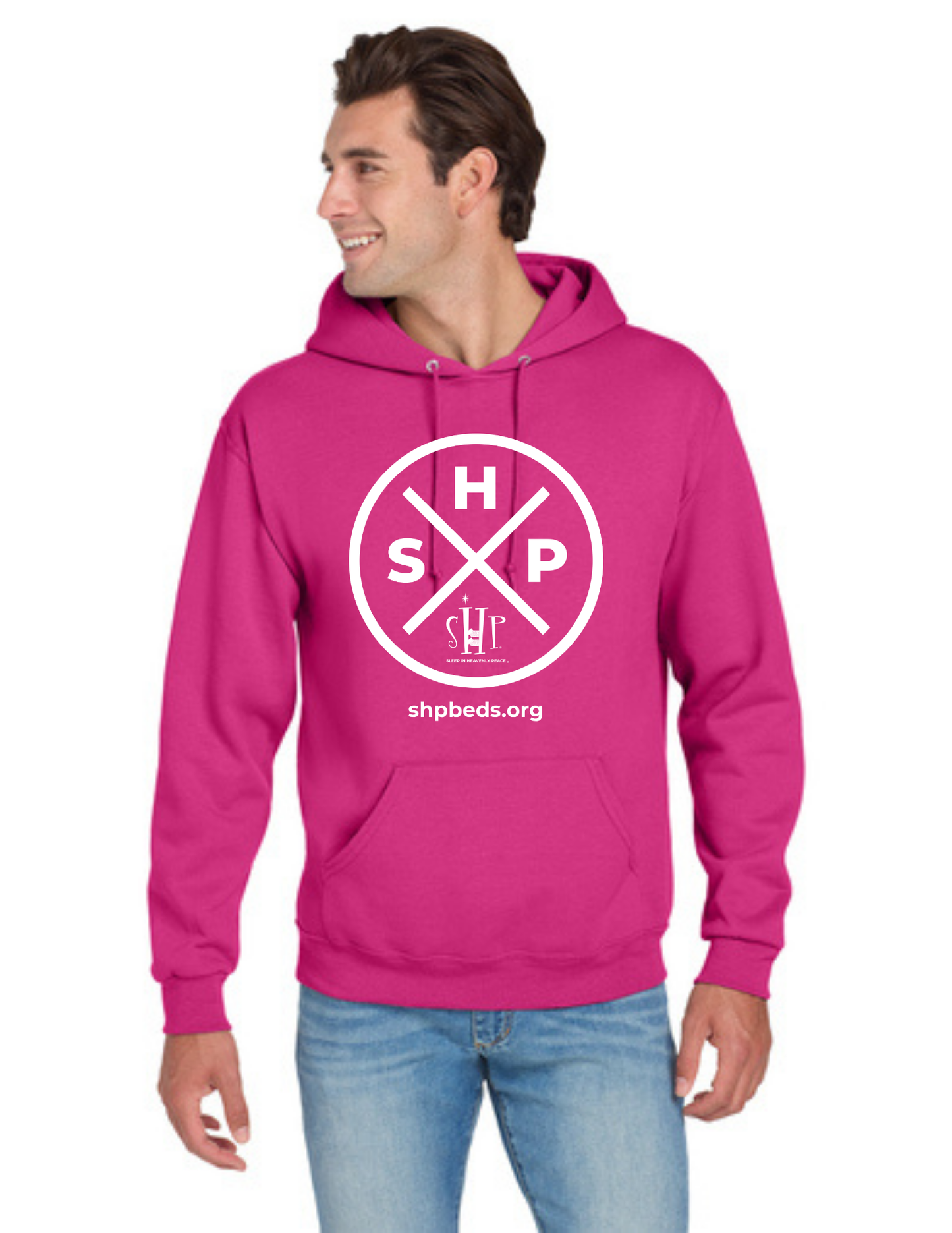 LEGACY - Hoodie (CYBER PINK) - “SLEEP CIRCLE” LOGO