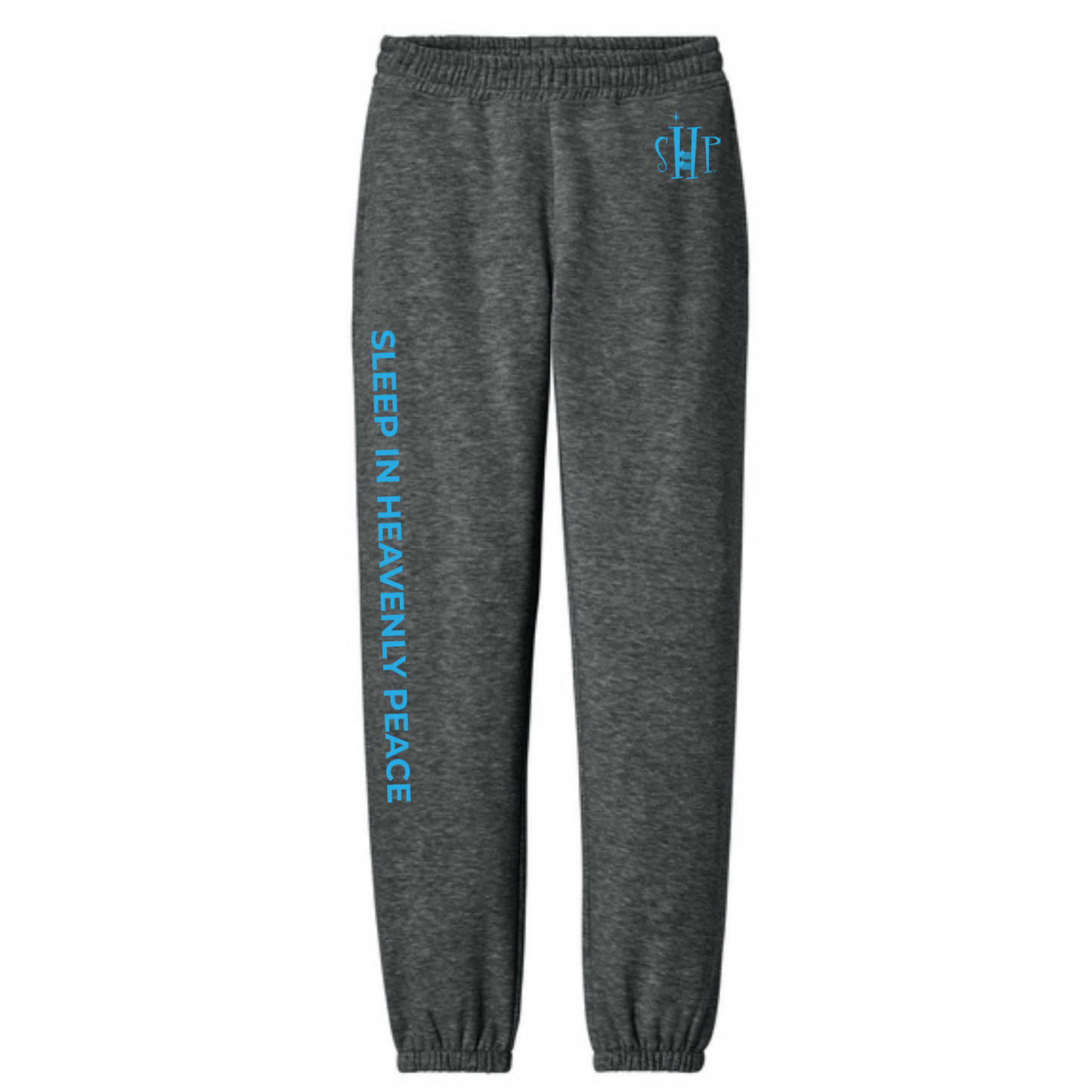 Sweatpants - District V.I.T Heavyweight Sweatpants (HEATHERED CHARCOAL)