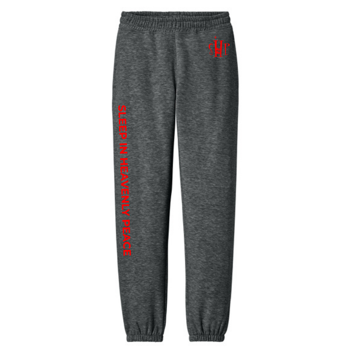 Sweatpants - District V.I.T Heavyweight Sweatpants (HEATHERED CHARCOAL)