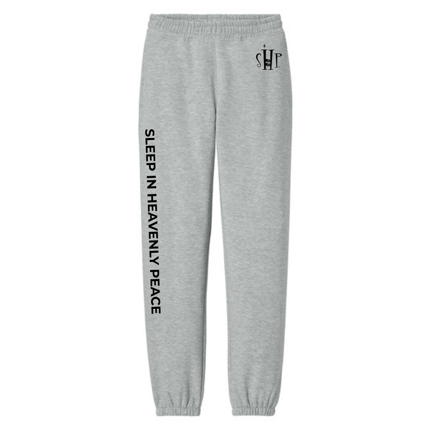 Sweatpants - District V.I.T Heavyweight Sweatpants (LIGHT HEATHER GREY)