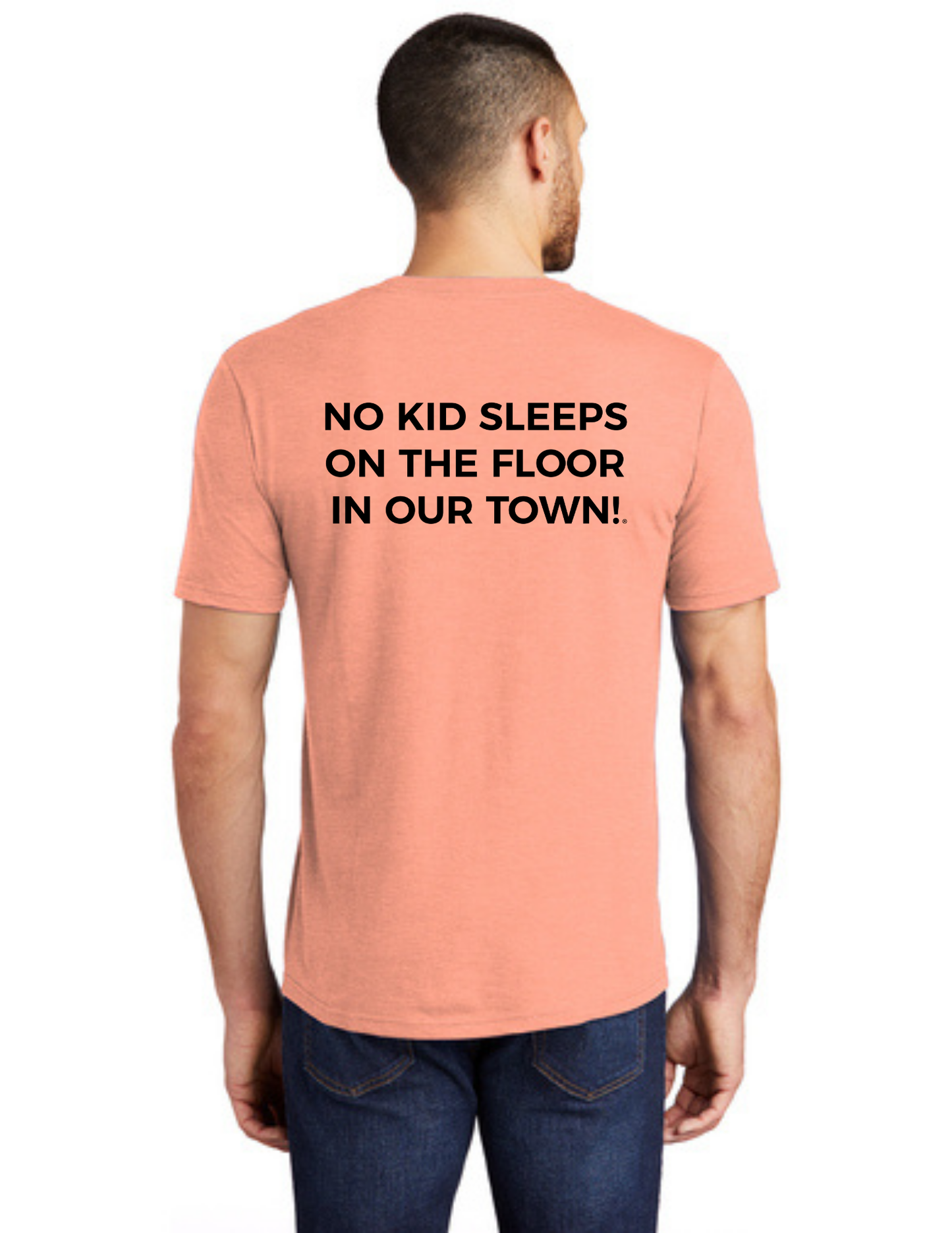 BAA 2025 - ADULT Short Sleeve - "Official BAA Logo" (DUSTY PEACH)