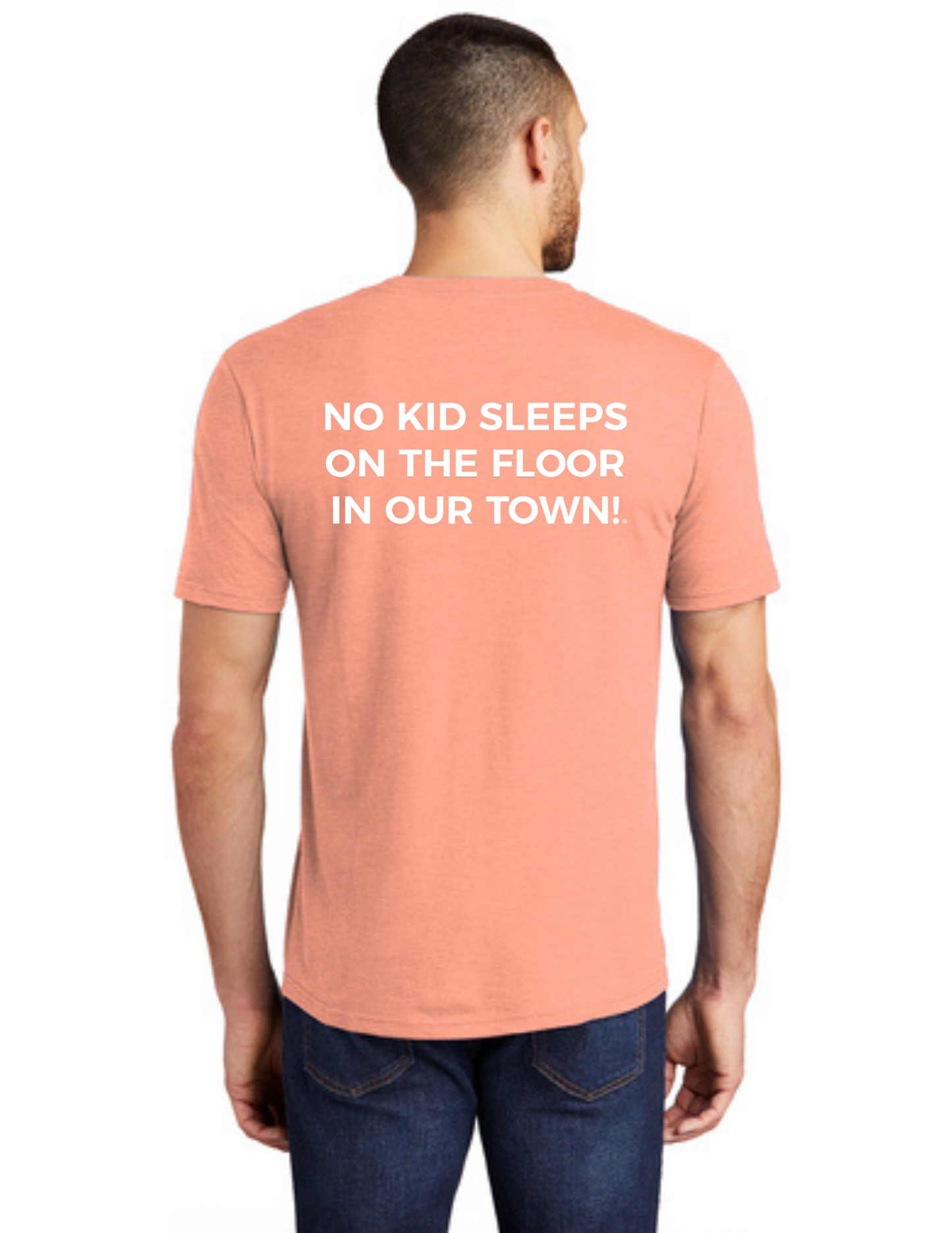 BAA 2025 - ADULT Short Sleeve - "Official BAA Logo" (DUSTY PEACH)