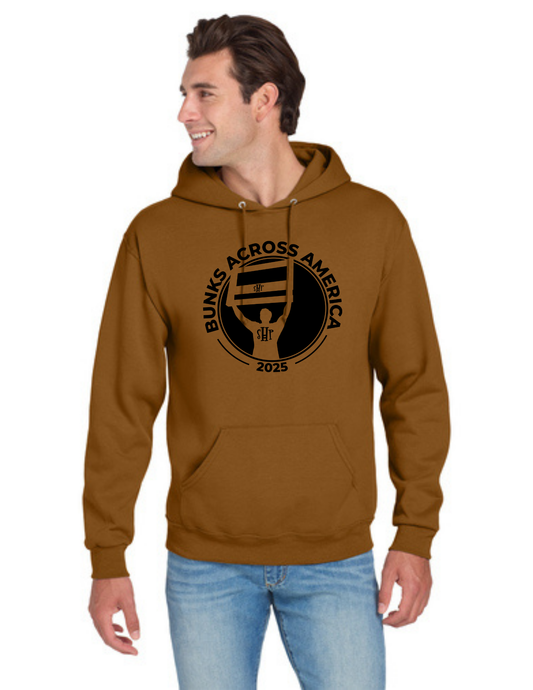 BAA 2025 - ADULT Hoodie - "Headboard Logo" (GOLDEN PECAN)