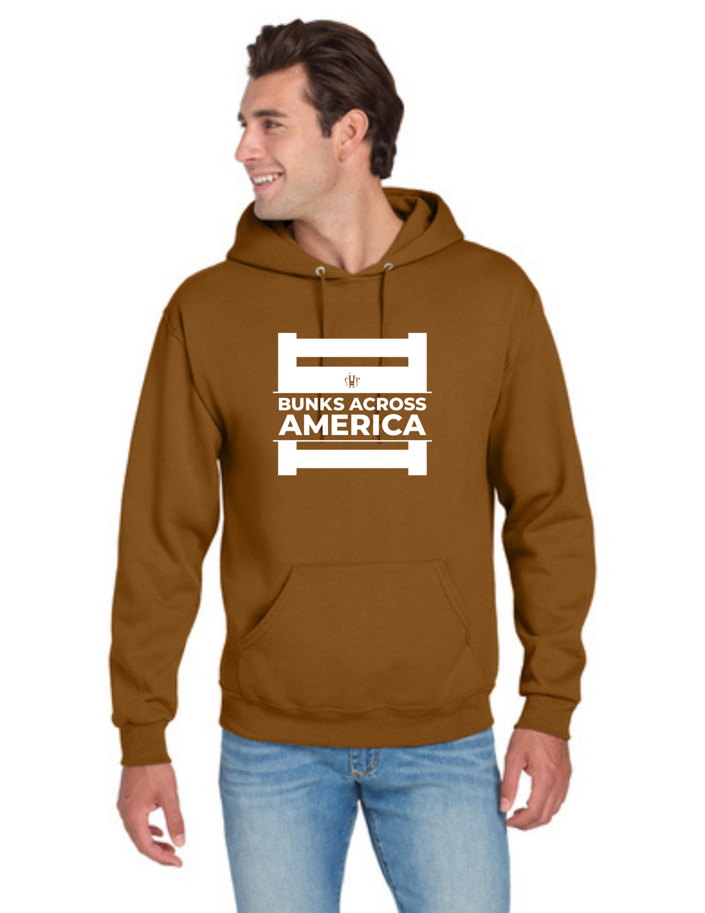 BAA 2025 - ADULT Hoodie - "Official Logo" (GOLDEN PECAN)