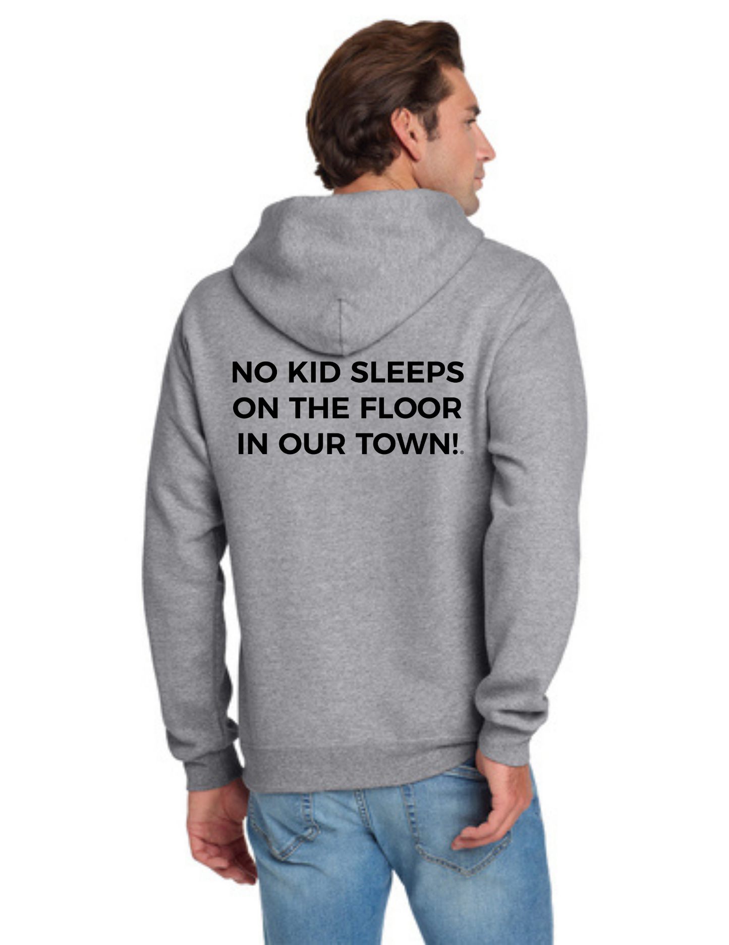 BAA 2025 - ADULT Hoodie - "Official BAA Logo" (HEATHERED GREY)