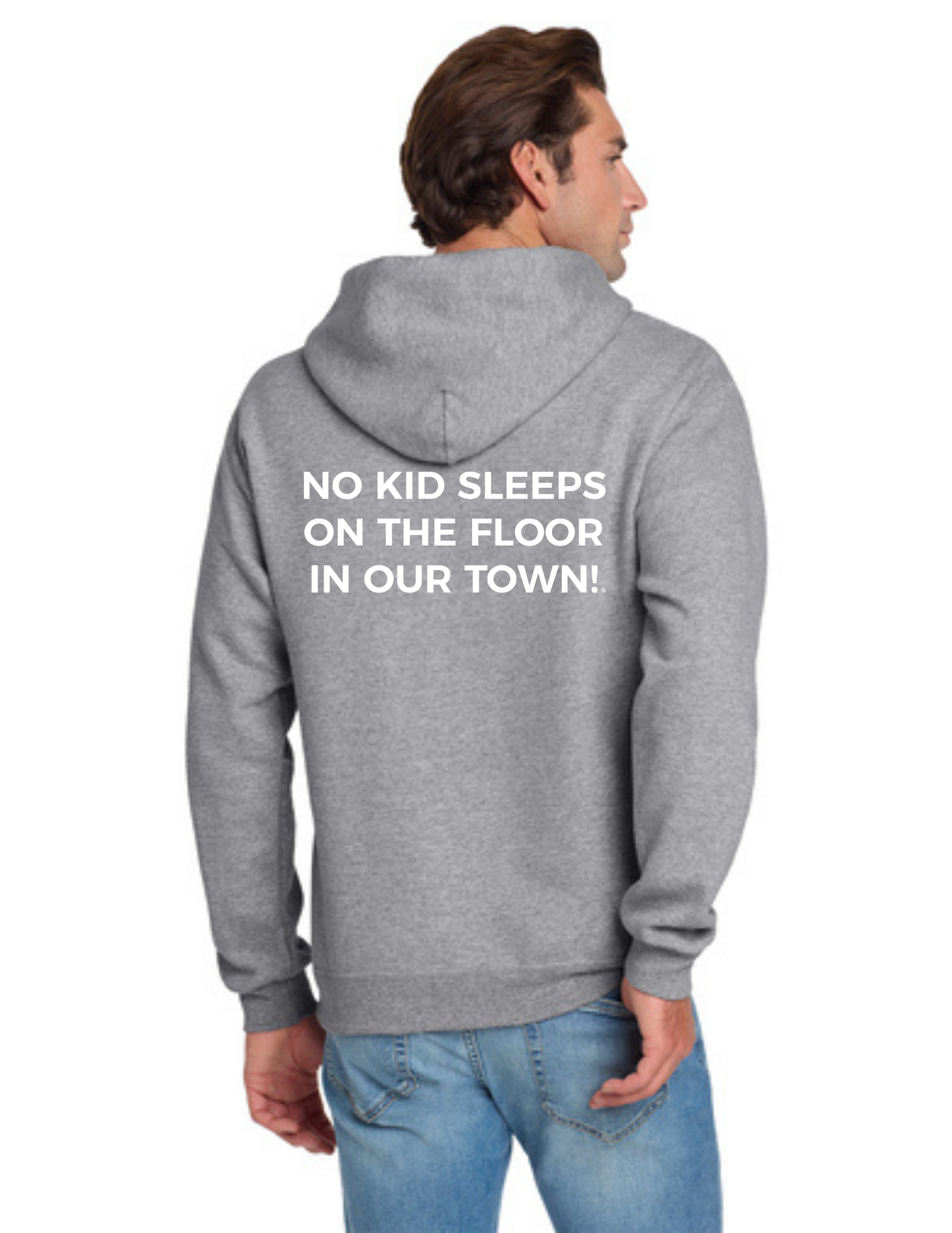 BAA 2025 - ADULT Hoodie - "Official BAA Logo" (HEATHERED GREY)