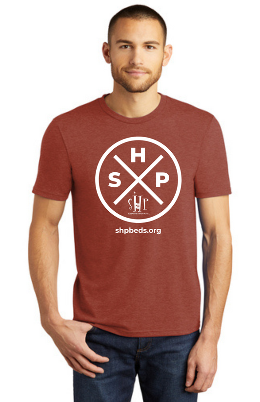 LEGACY - Short Sleeve (HEATHERED RUSSET) - “SLEEP CIRCLE” LOGO