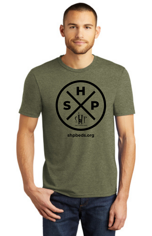 LEGACY - Short Sleeve (MILITARY GREEN FROST) - “SLEEP CIRCLE” LOGO