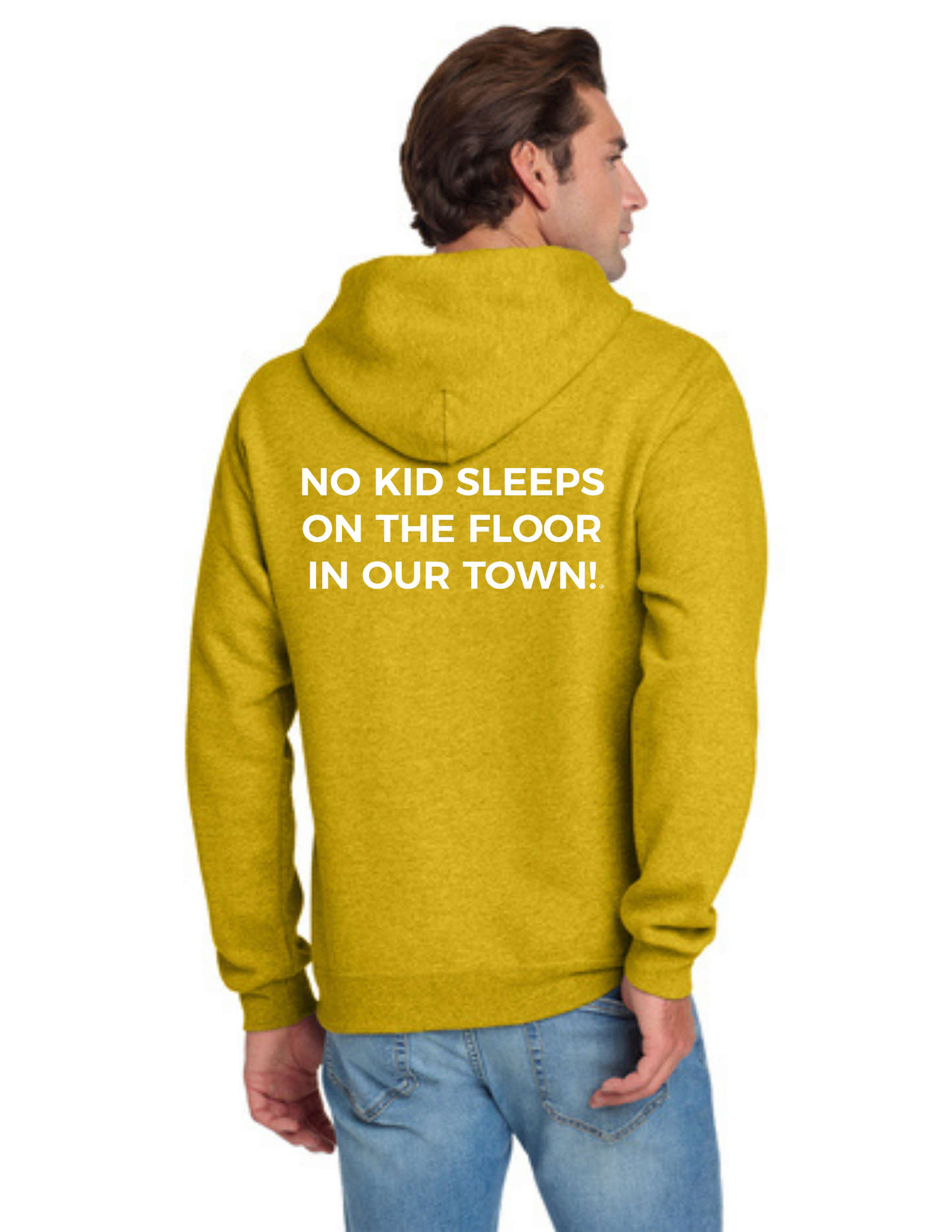 BAA 2025 - ADULT Hoodie - "Headboard Logo" (MUSTARD HEATHER)