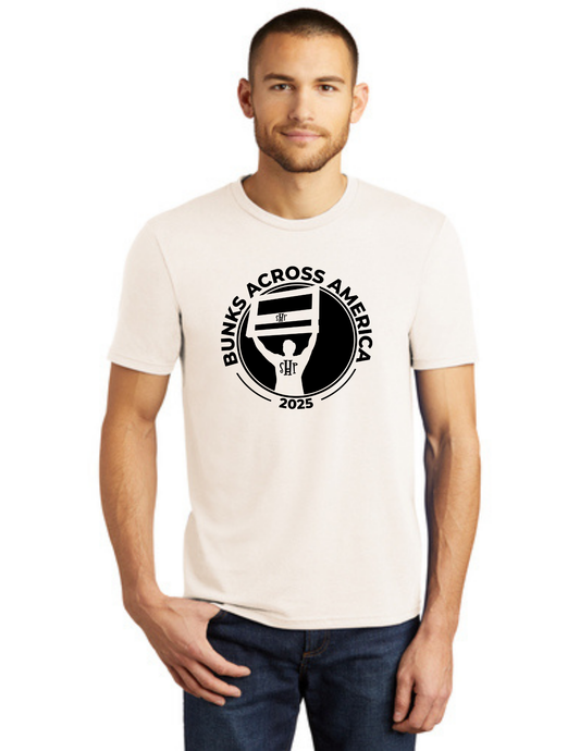 BAA 2025 - ADULT Short Sleeve - "Headboard Logo" (NATURAL)