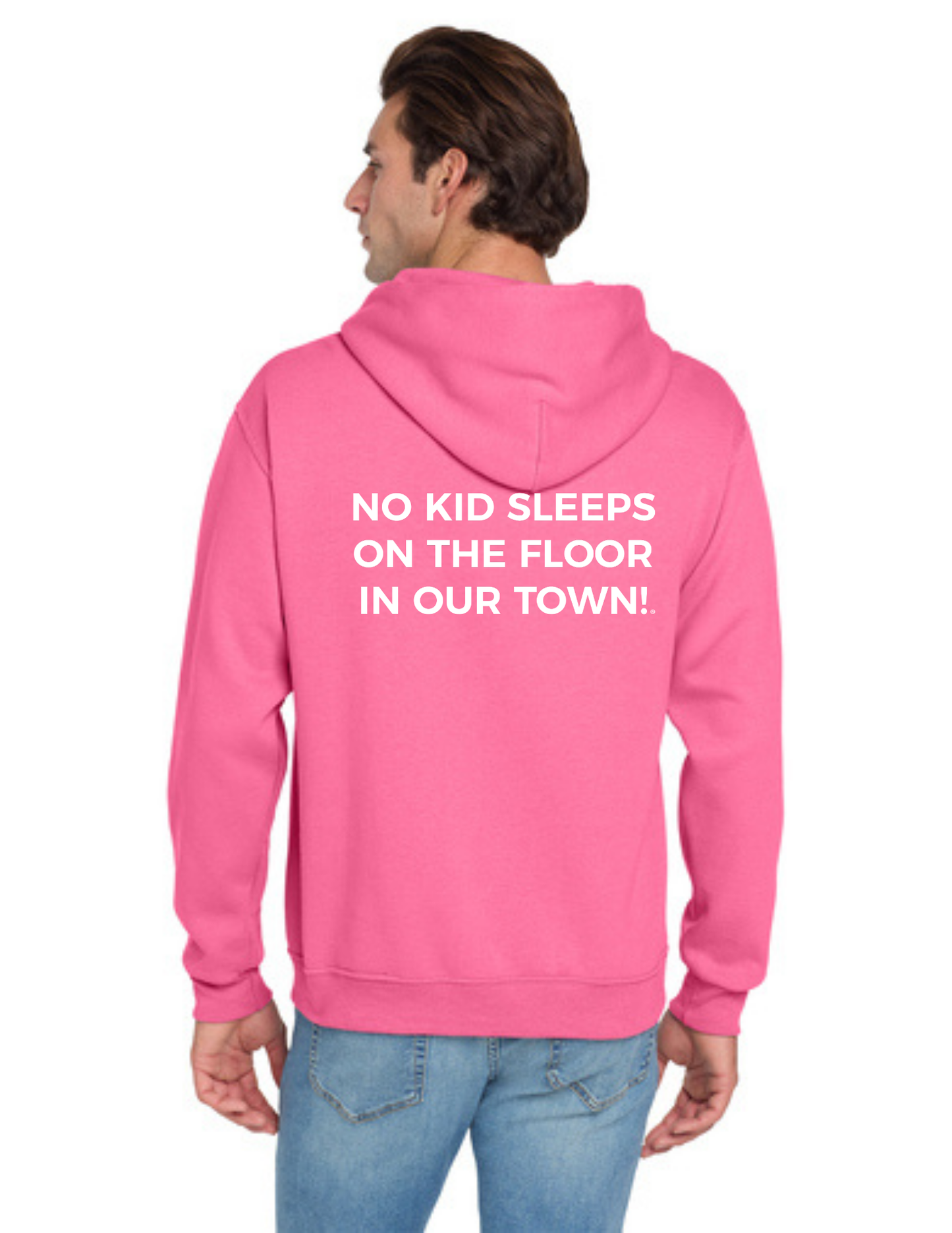 BAA 2025 - ADULT Hoodie - "Headboard Logo" (NEON PINK)