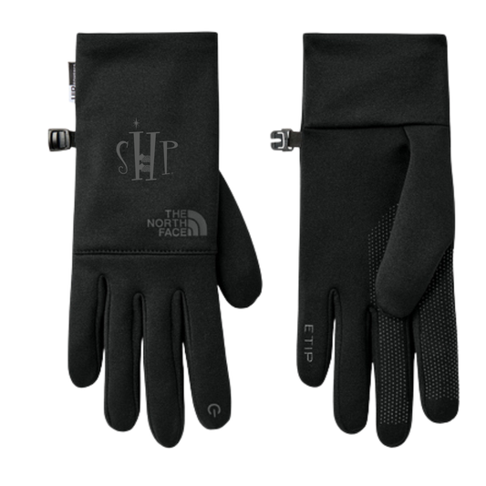 North Face Etip Recycled Gloves (BLACK)