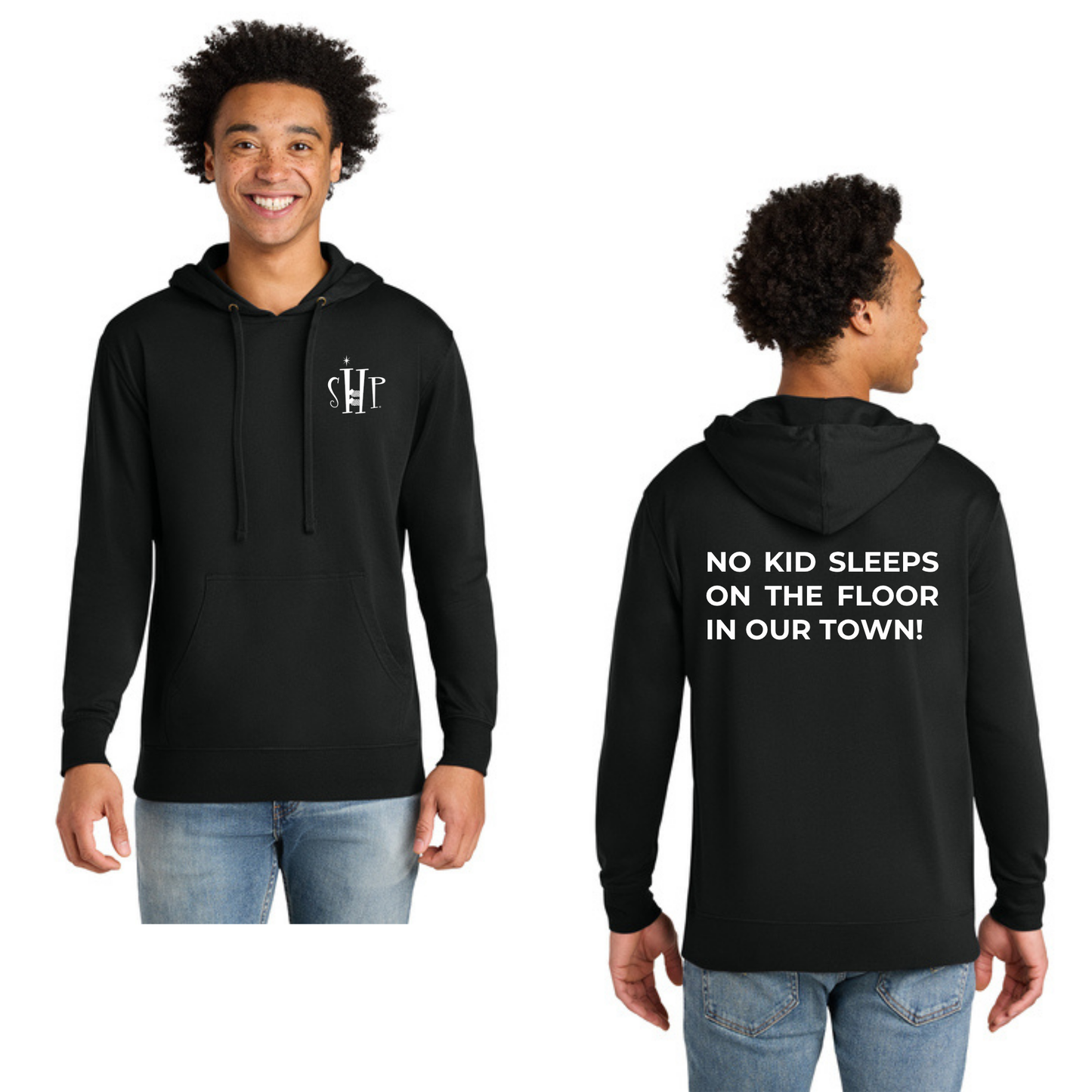 Next Level Apparel® Laguna Hoodie (BLACK/ BLACK)
