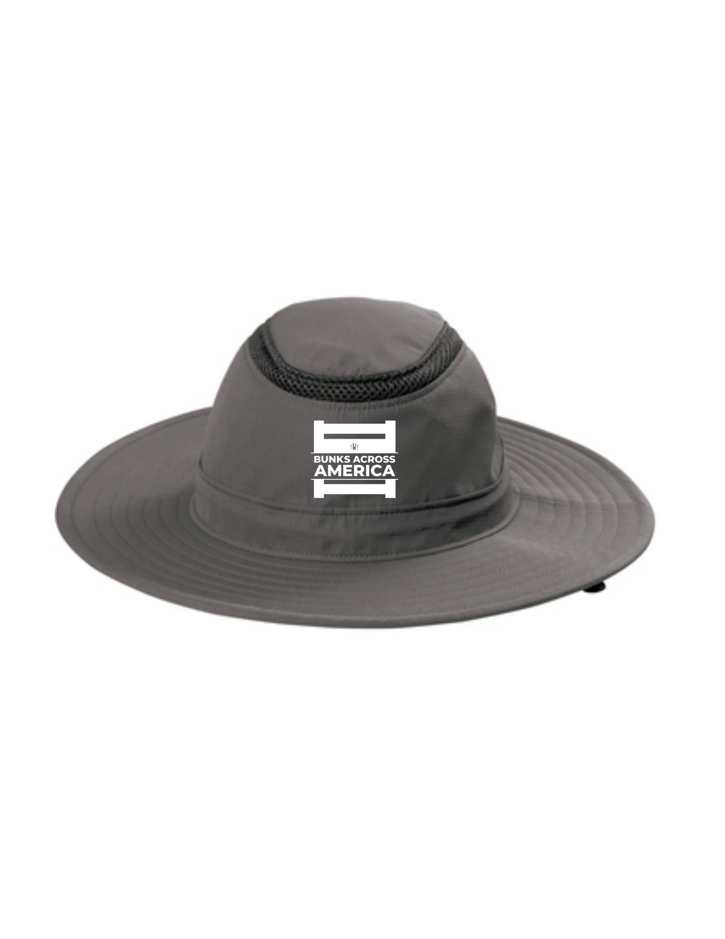 BAA 2025 - Wide Brim Hat w/ Embroidery - "Official BAA Logo" (STERLING GREY)