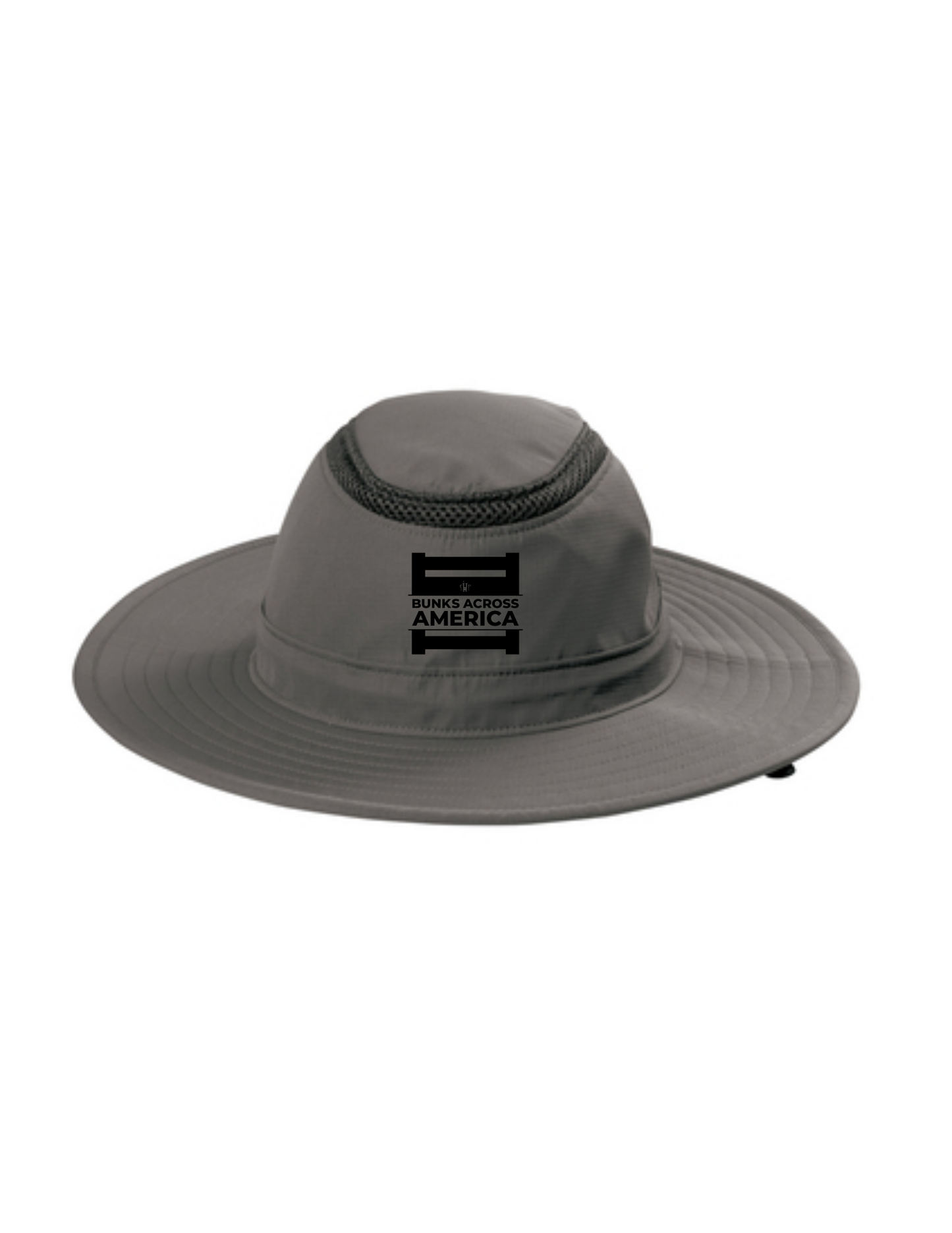 BAA 2025 - Wide Brim Hat w/ Embroidery - "Official BAA Logo" (STERLING GREY)
