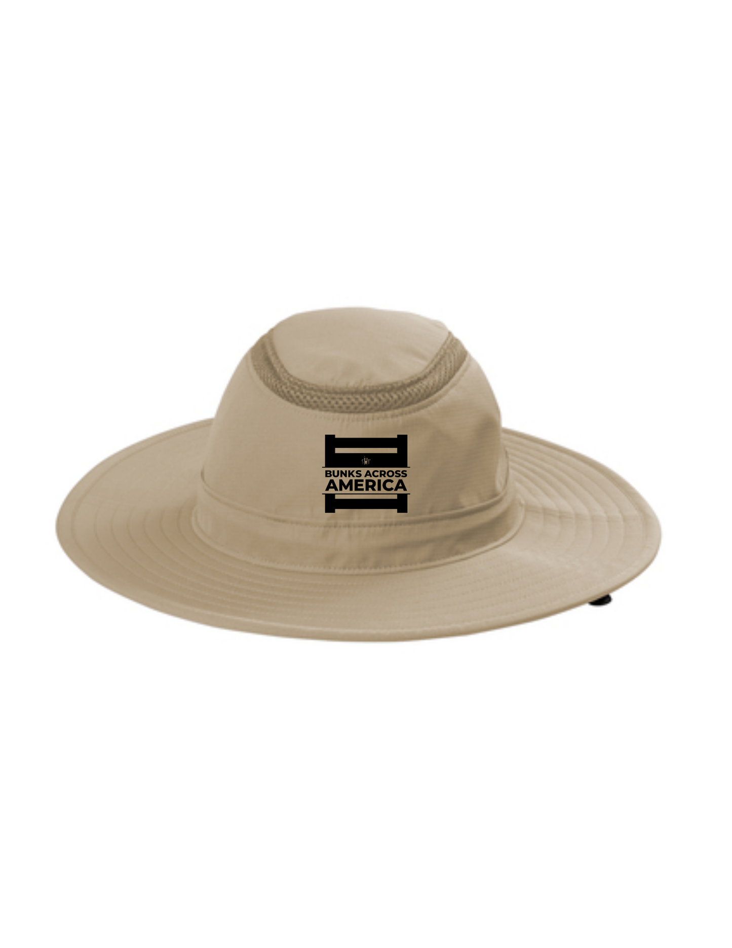 BAA 2025 - Wide Brim Hat w/ Embroidery - "Official BAA Logo" (STONE)