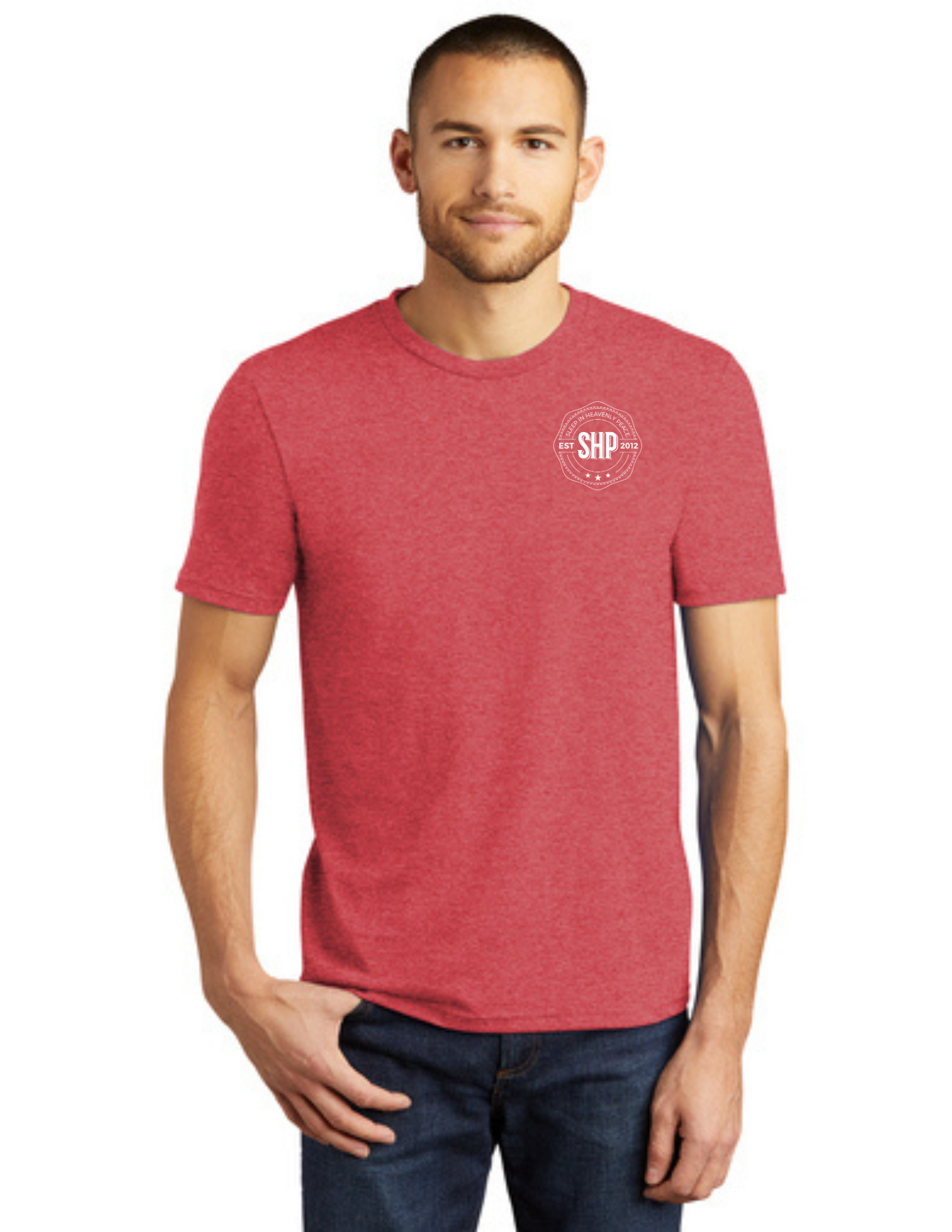 LEGACY - Short Sleeve (RED FROST) - "ESTABLISHED" LOGO