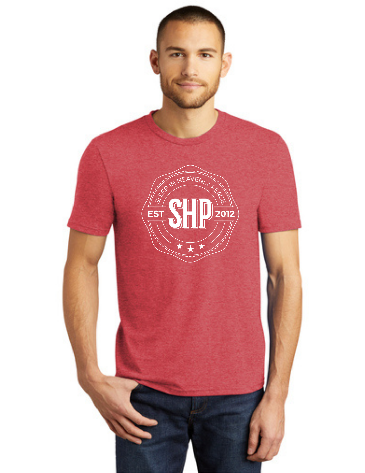 LEGACY - Short Sleeve (RED FROST) - "ESTABLISHED" LOGO
