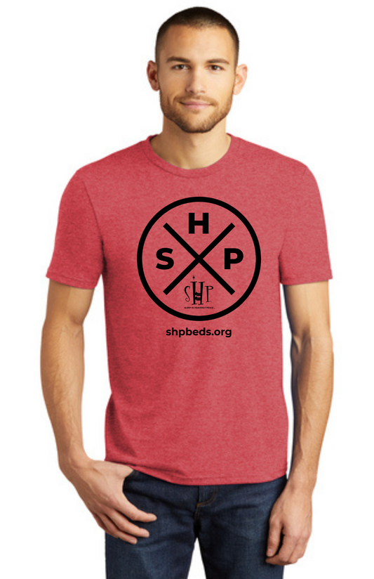 LEGACY - Short Sleeve (RED FROST) - “SLEEP CIRCLE” LOGO