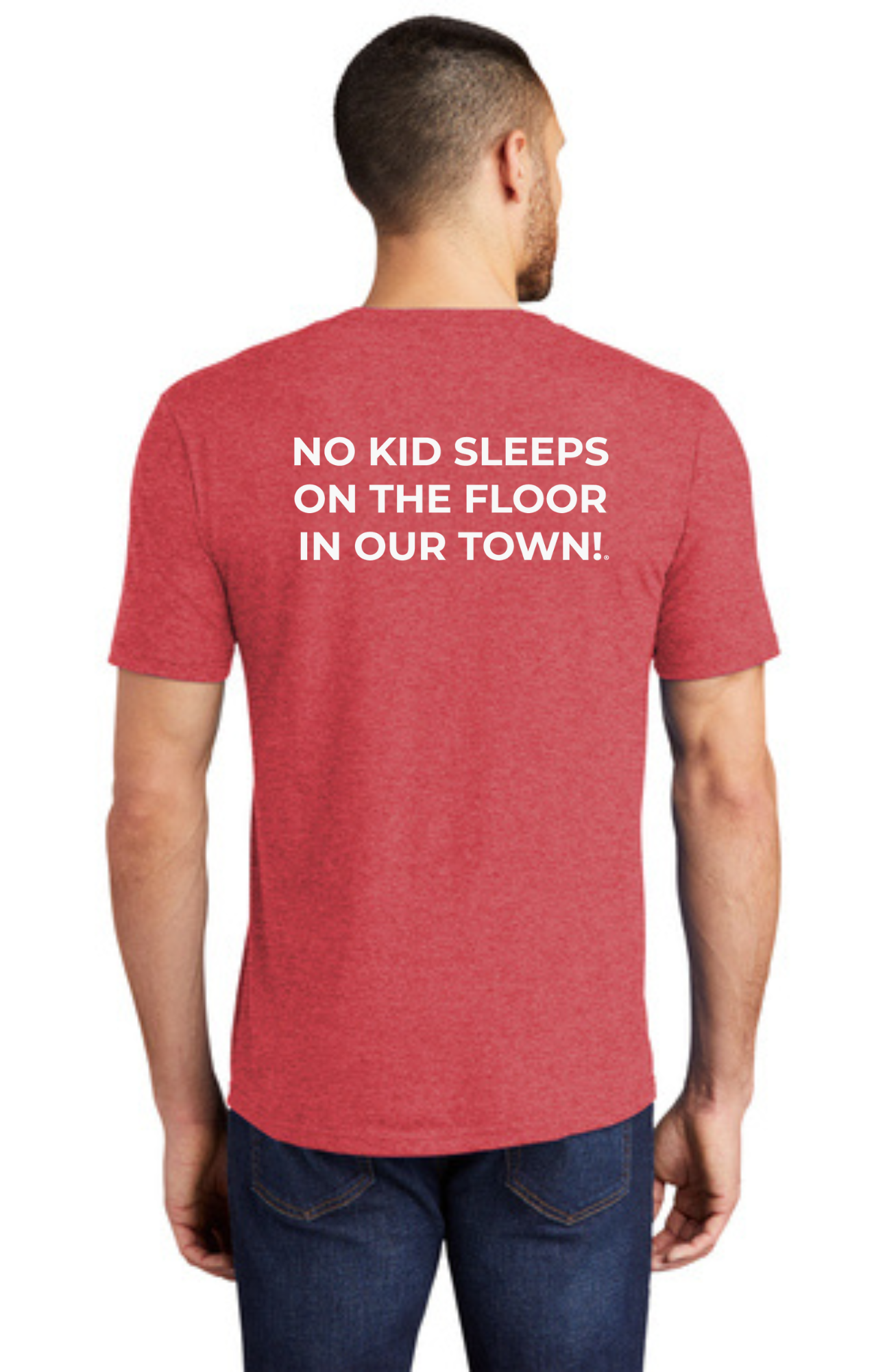 LEGACY - Short Sleeve (RED FROST) - “SLEEP CIRCLE” LOGO