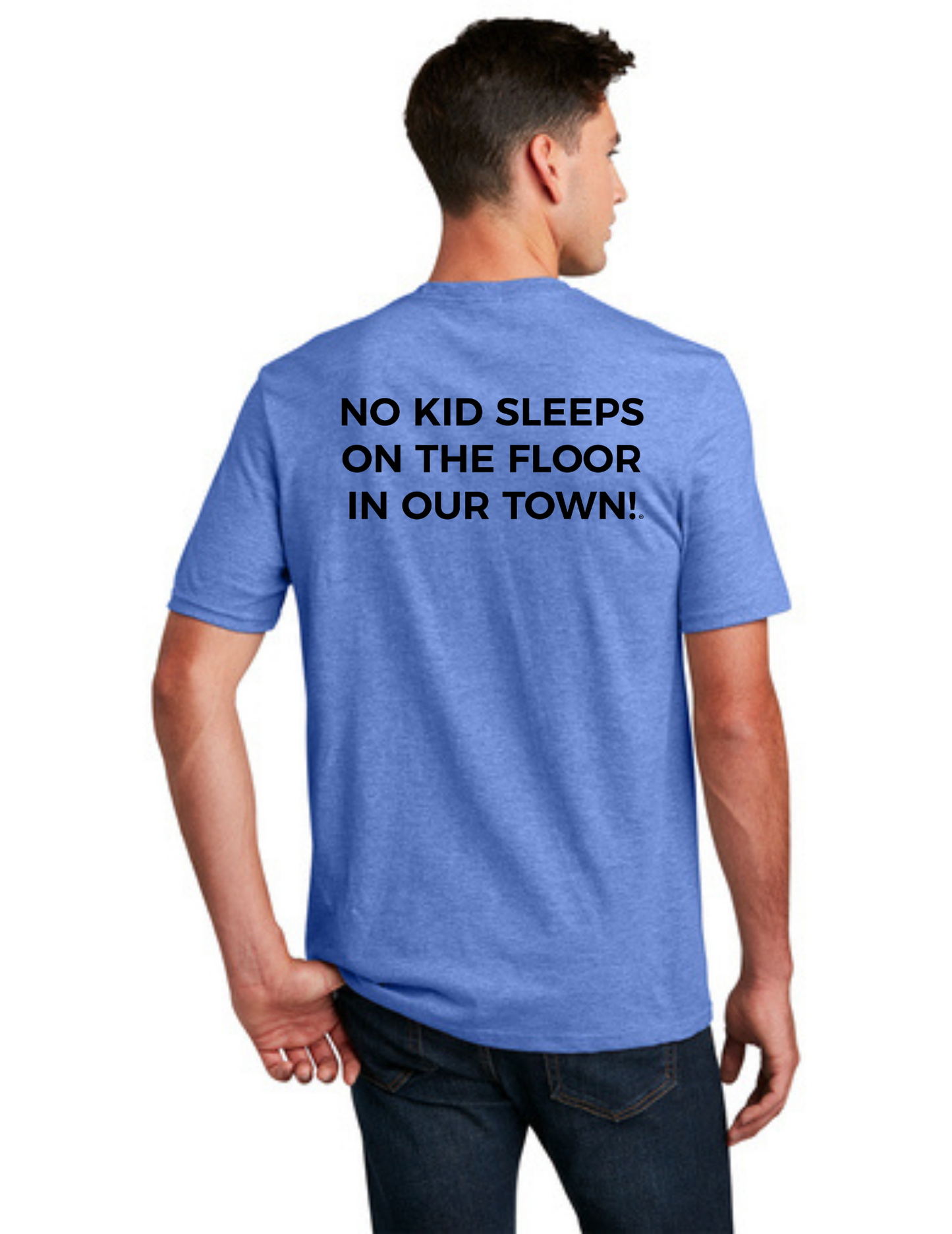 BAA 2025 - ADULT Short Sleeve - "Official BAA Logo" (ROYAL FROST)