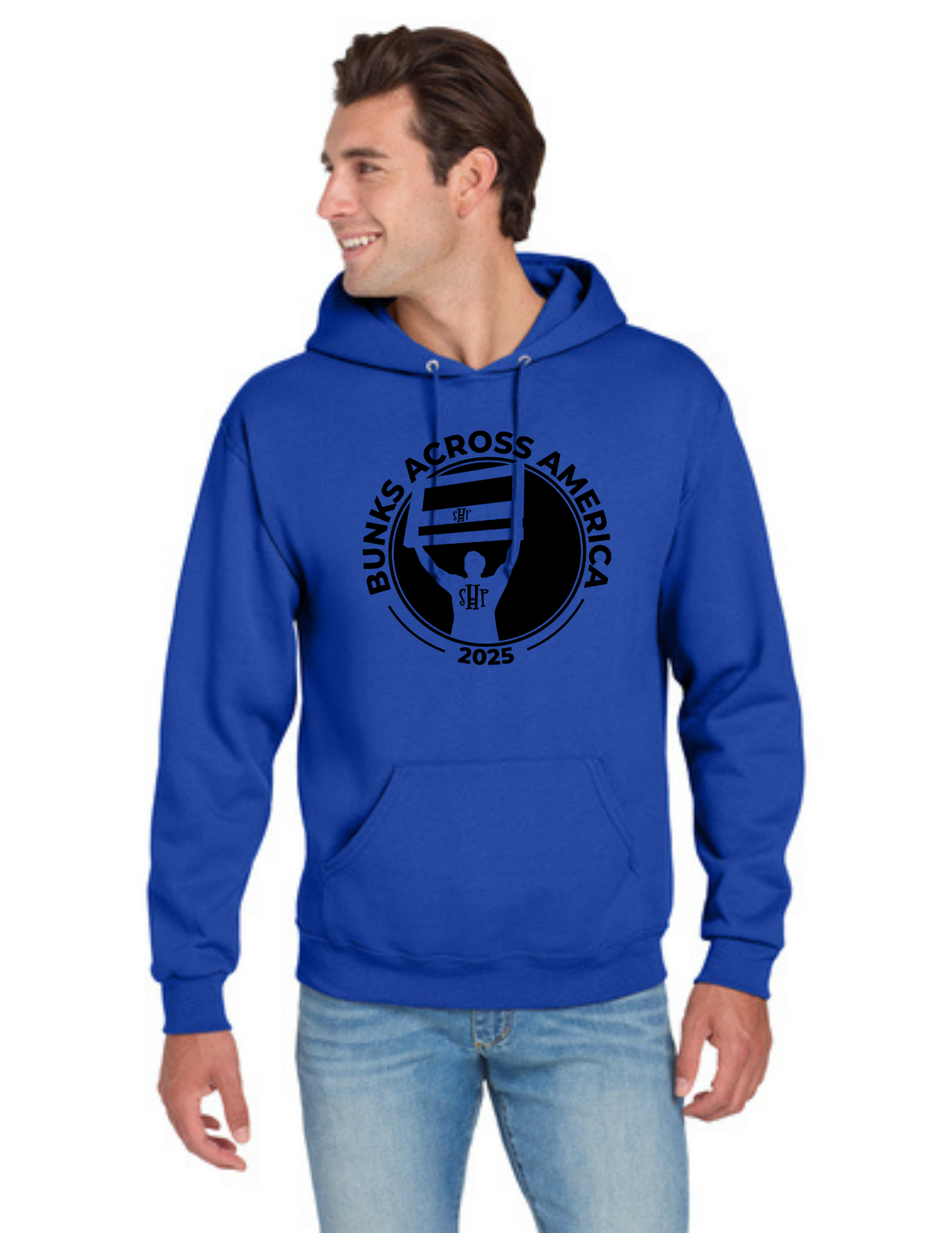 BAA 2025 - ADULT Hoodie - "Headboard Logo" (ROYAL BLUE)