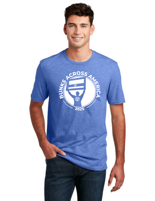 BAA 2025 - ADULT Short Sleeve - "Headboard Logo" (ROYAL FROST)