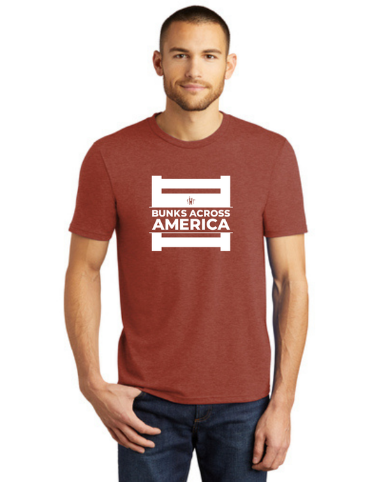 BAA 2025 - ADULT Short Sleeve - "Official BAA Logo" (RUSSET)
