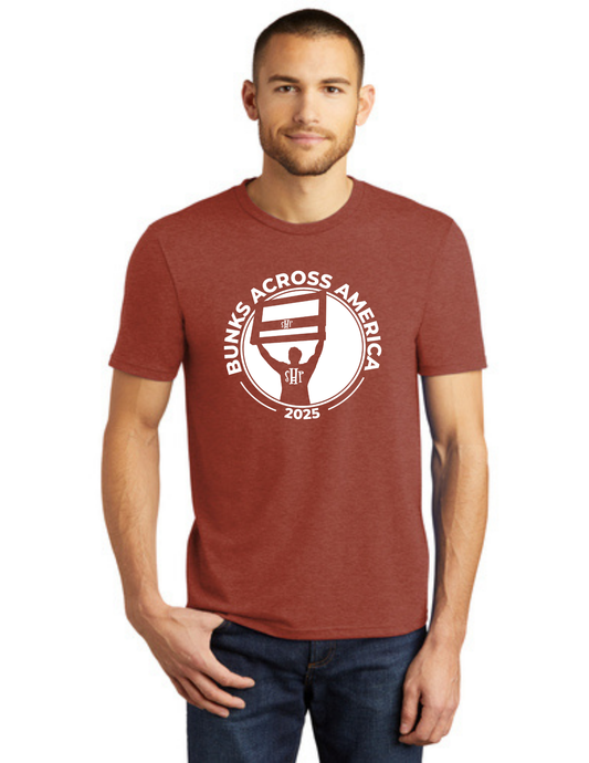 BAA 2025 - ADULT Short Sleeve - "Headboard Logo" (RUSSET)