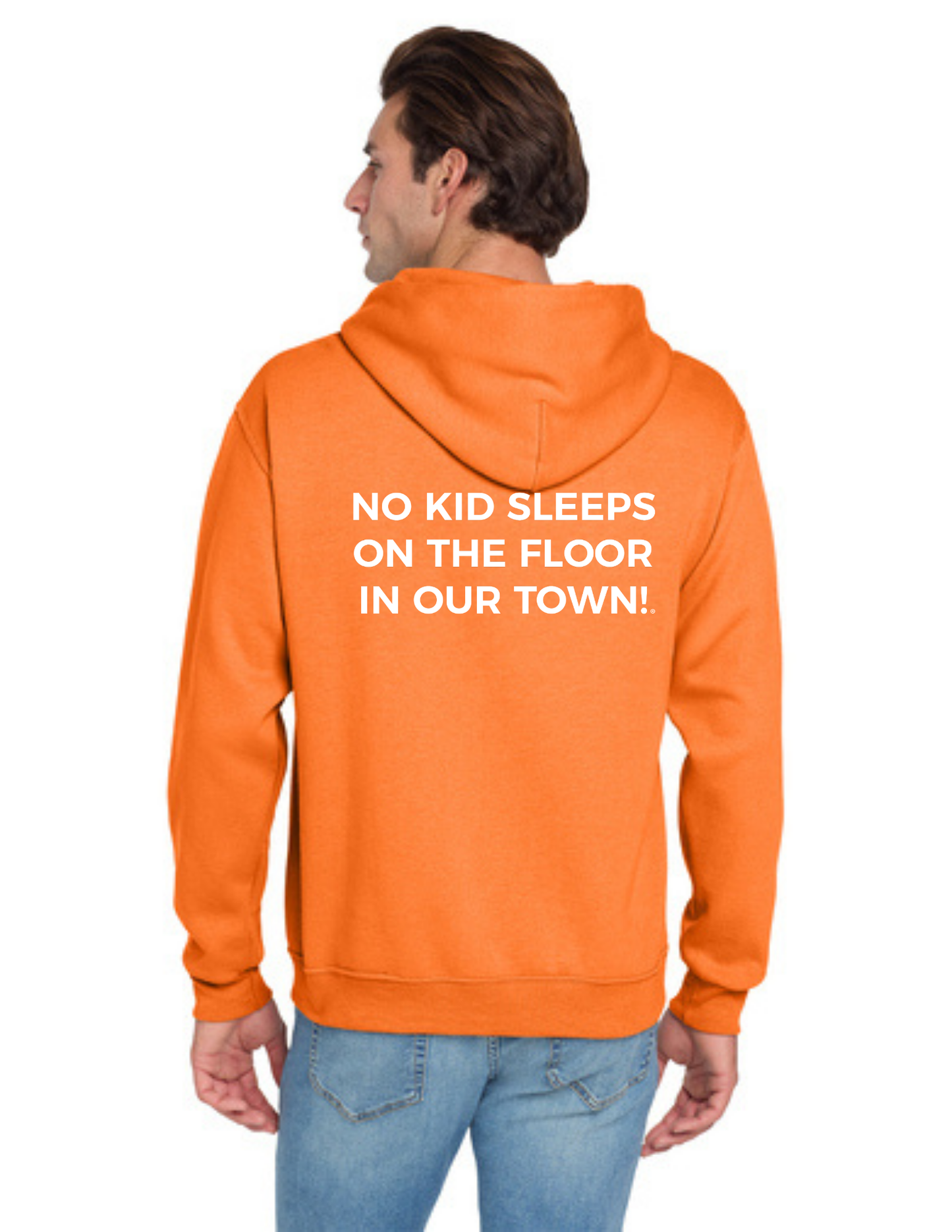 BAA 2025 - ADULT Hoodie - "Official BAA Logo" (SAFETY ORANGE)