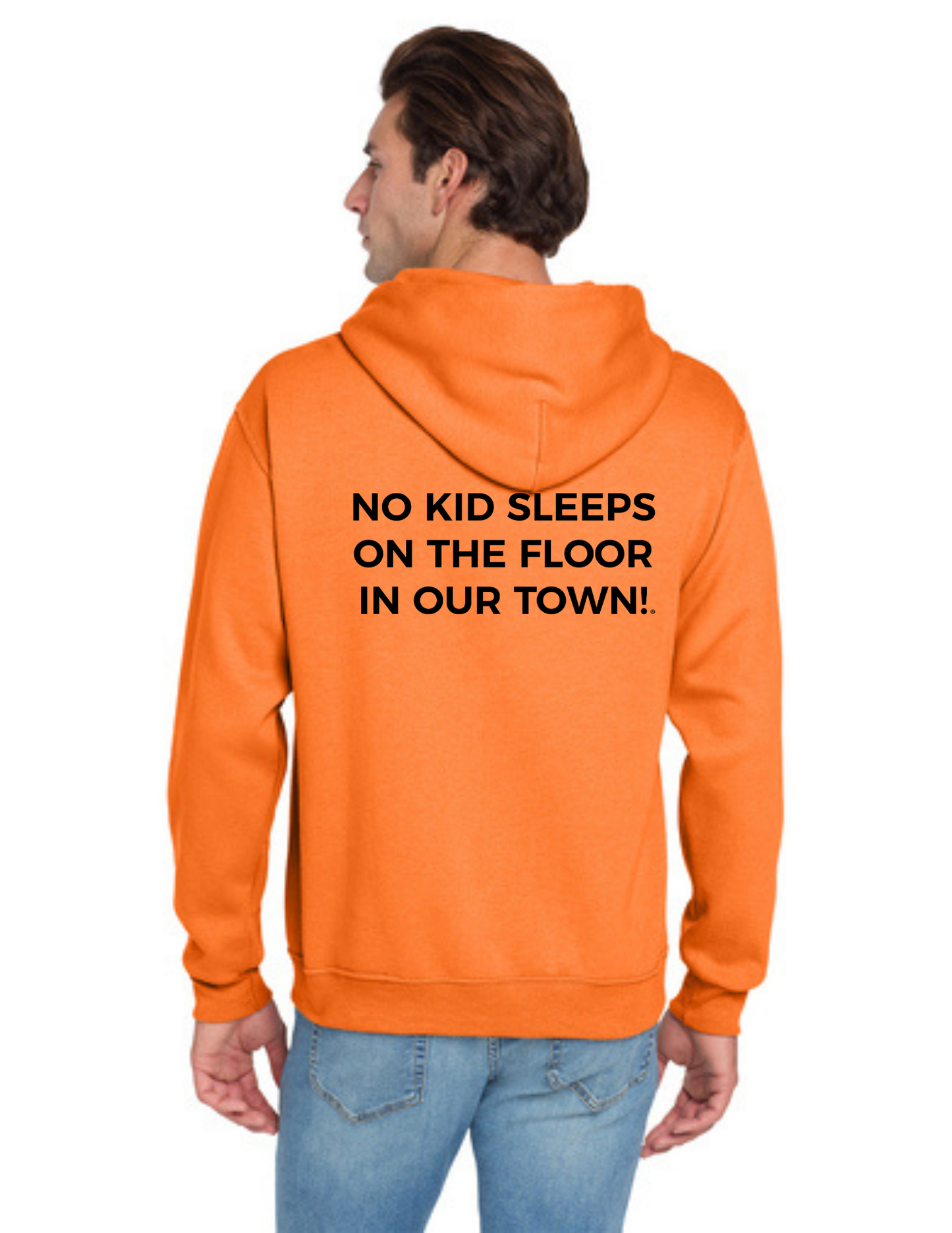 BAA 2025 - ADULT Hoodie - "Official BAA Logo" (SAFETY ORANGE)