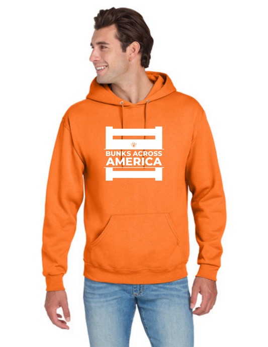 BAA 2025 - ADULT Hoodie - "Official BAA Logo" (SAFETY ORANGE)