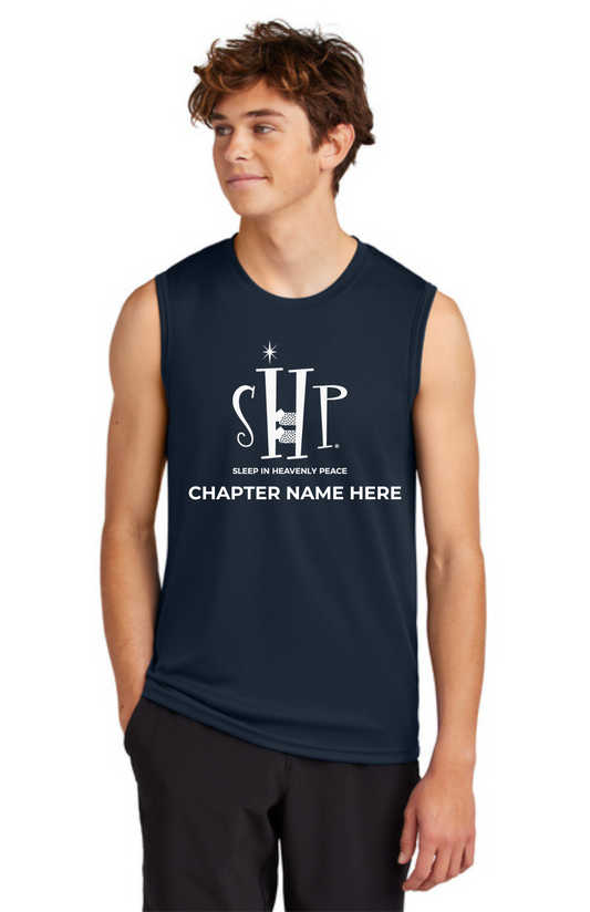 Chapter - MEN'S Performance UV Tank (TRUE NAVY) - "CHAPTER NAME"