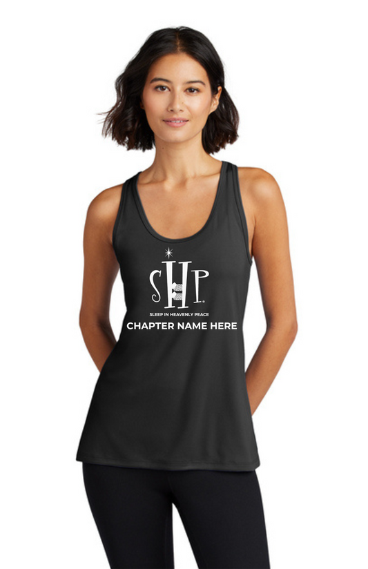 Chapter - WOMEN'S Performance UV Tank (JET BLACK) - "CHAPTER NAME"