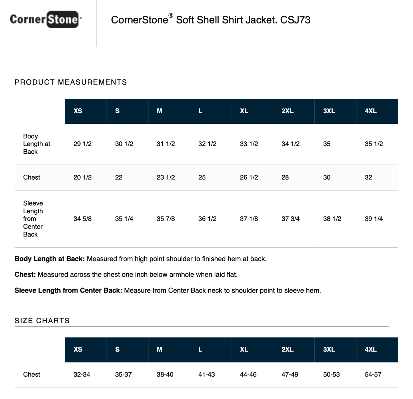 CornerStone Soft Shell Shirt Jacket (BLACK) w/ Embroidery